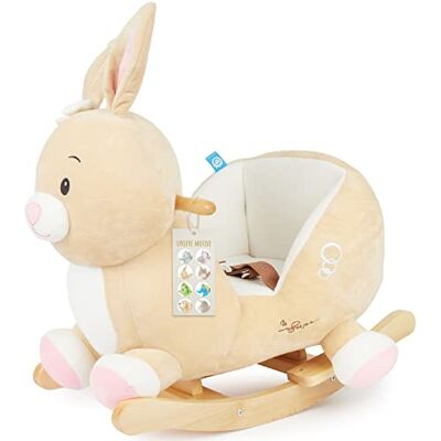 BIECO Peluche Animal Hopsi Bascule pour Bébé 1 An BIECO Peluche Animal Hopsi Bascule pour Bébé 1 An