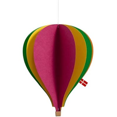 Flensted Mobiles Flensted 078d Ballon à air chaud mobile en carton fabriqué en plusieurs couleurs 11 x 8 cm Flensted Mobiles Flensted 078d Ballon à air chaud mobile en carton fabriqué en plusieurs couleurs 11 x 8 cm