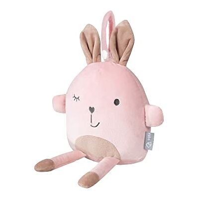 roba Série jouet pendentif 'Lil Cuties' pour bébé, peluche 'Lily' pour filles et garçons, rose/mauve roba Série jouet pendentif 'Lil Cuties' pour bébé, peluche 'Lily' pour filles et garçons, rose/mauve