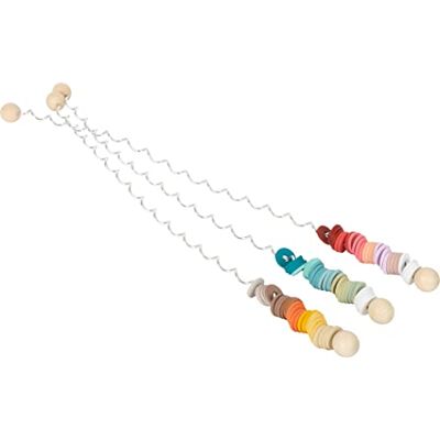 small foot color spirals in a set of 3 made of wood and metal, optical play of colors, from 3 years, fascinates every child, 12340 small foot color spirals in a set of 3 made of wood and metal, optical play of colors, from 3 years, fascinates every child, 12340