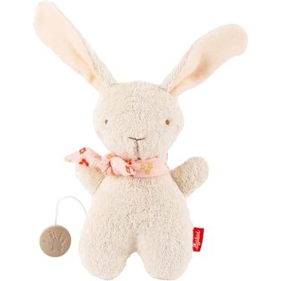 Sigikid Farmhouse Family Boîte à musique en forme de lapin blanc Jouet pour bébé en peluche lavable avec mécanisme amovible Cadeau pour bébé dès la naissance Sigikid Farmhouse Family Boîte à musique en forme de lapin blanc Jouet pour bébé en peluche lavable avec mécanisme amovible Cadeau pour bébé dès la naissance