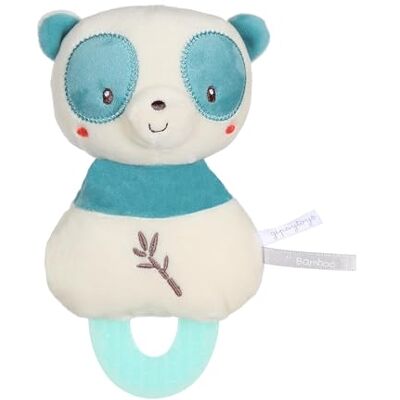 Gipsy TOYS – DOUDOU DE DENTITION PANDA – GAMME « BAMBOO » 17 CM S/CARTE – BLEU ET BEIGE– 1ER AGE Gipsy TOYS – DOUDOU DE DENTITION PANDA – GAMME « BAMBOO » 17 CM S/CARTE – BLEU ET BEIGE– 1ER AGE