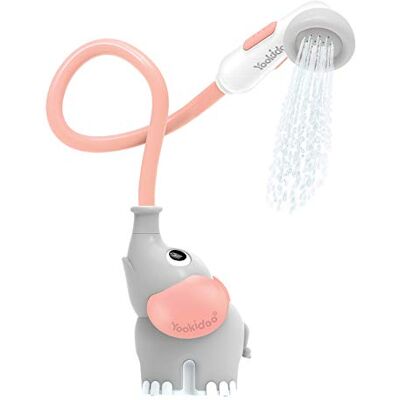 Yookidoo Douchette Bain Éléphant Rose Jouet Bain bébé Jeu Bain et Douche Eveil des Sens Tuyau Aspergeur Jouet de Bain bébé Cadeau bébé de 0 à 2 Ans Yookidoo Douchette Bain Éléphant Rose Jouet Bain bébé Jeu Bain et Douche Eveil des Sens Tuyau Aspergeur Jouet de Bain bébé Cadeau bébé de 0 à 2 Ans