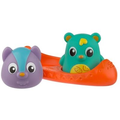 Playgro 40215 Lot de 3 jouets de bain en forme d'ours avec capteur de chaleur pour bébé à partir de 6 mois Sans BPA Multicolore Playgro 40215 Lot de 3 jouets de bain en forme d'ours avec capteur de chaleur pour bébé à partir de 6 mois Sans BPA Multicolore