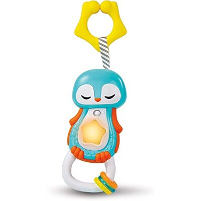 Clementoni Hochet électronique-Pingouin, 17331, Multicolore Clementoni Hochet électronique-Pingouin, 17331, Multicolore