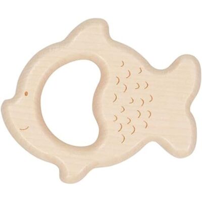 Goki baby 65258 Hochet poisson en bois Goki baby 65258 Hochet poisson en bois