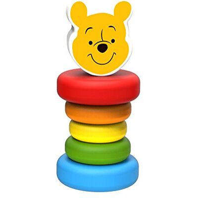 Disney DSN WIN L'Ourson Hochet en bois Multicolore 5.5 x 5.5 x 15 cm Disney DSN WIN L'Ourson Hochet en bois Multicolore 5.5 x 5.5 x 15 cm