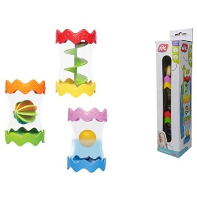 Simba ABC Water Activity – Lot de 3 jouets de bain empilables avec activités aquatiques, jouets de bain pour bébé, gobelet de bain à verser et découvrir à partir de 12 mois Simba ABC Water Activity – Lot de 3 jouets de bain empilables avec activités aquatiques, jouets de bain pour bébé, gobelet de bain à verser et découvrir à partir de 12 mois