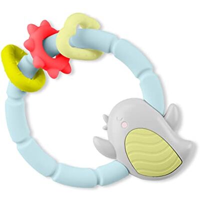 Skip Hop Silver Lining Cloud Teethe and Play Toy Oiseau Skip Hop Silver Lining Cloud Teethe and Play Toy Oiseau