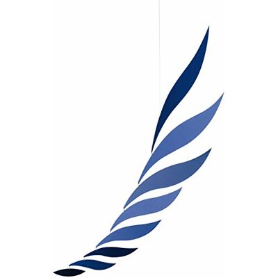 Flensted Mobiles Mobile Blue Rhythm 122x120cm Flensted Mobiles Mobile Blue Rhythm 122x120cm