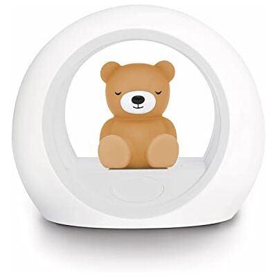 ZAZU Veilleuse Billy l'ours – Effrayez l'obscurité avec Billy Arrêt automatique et capteur de pleurs Deux luminosités réglables Veilleuse activée par les pleurs Cadeau d'aide au sommeil pour ZAZU Veilleuse Billy l'ours – Effrayez l'obscurité avec Billy Arrêt automatique et capteur de pleurs Deux luminosités réglables Veilleuse activée par les pleurs Cadeau d'aide au sommeil pour