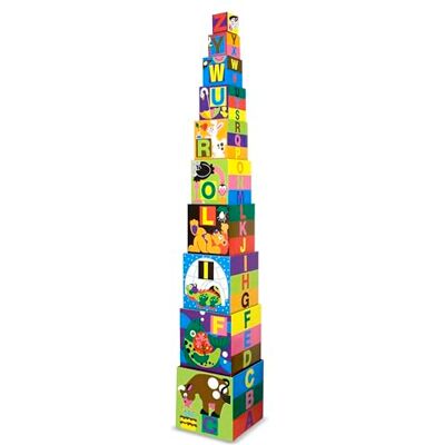 Melissa & Doug Blocs D’Alphabet Anglais Emboîtants Et Empilables Melissa & Doug Blocs D’Alphabet Anglais Emboîtants Et Empilables