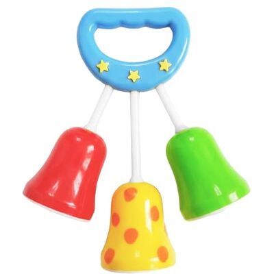 BIECO Hochet pour bébé Hochet pour bébé Hochet pour bébé Clochette colorée Hochet pour bébé Instruments de musique pour enfants Hochet en forme de cloches BIECO Hochet pour bébé Hochet pour bébé Hochet pour bébé Clochette colorée Hochet pour bébé Instruments de musique pour enfants Hochet en forme de cloches