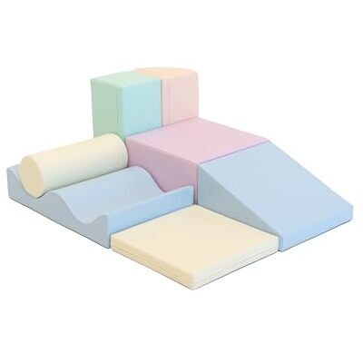 IGLU Soft Play 7 XL Modules de Motricité Modules en Mousse Blocs de Construction Jouets éducatifs IGLU Soft Play 7 XL Modules de Motricité Modules en Mousse Blocs de Construction Jouets éducatifs