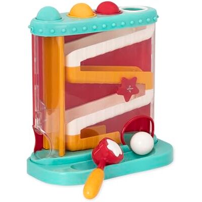 Battat - Banc à marteler pour Enfants-1 Marteau & 4 balles – 12 Mois et Plus (7 Articles), BT2530Z Battat - Banc à marteler pour Enfants-1 Marteau & 4 balles – 12 Mois et Plus (7 Articles), BT2530Z