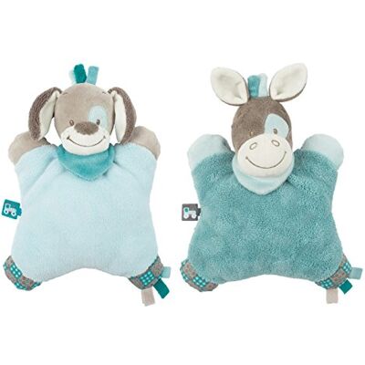 Nattou Gaston & Cyril Flatsie Assortiment 531092 Nattou Gaston & Cyril Flatsie Assortiment 531092