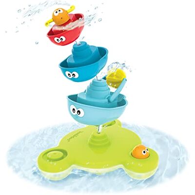 Yookidoo La fontaine magique Stack 'N' Spray Tub Fountain Yookidoo La fontaine magique Stack 'N' Spray Tub Fountain