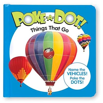 Melissa & Doug Poke-a-Dot Things That Go Livres d'activités 3+ Apprends anglais Melissa & Doug Poke-a-Dot Things That Go Livres d'activités 3+ Apprends anglais