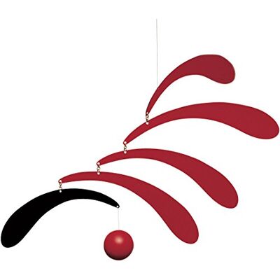 Flensted Mobiles Mobile Flowing Rhythm Red Flensted Mobiles Mobile Flowing Rhythm Red