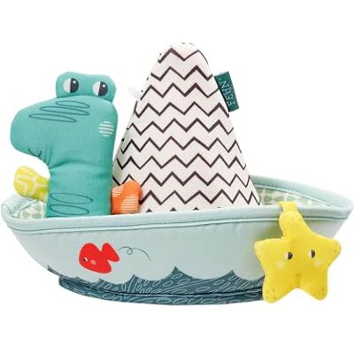 Fehn Plansch & Play Boot met Vingerpopje Fehn Plansch & Play Boot met Vingerpopje