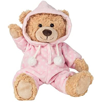 Hermann Teddy Teddy Hermann 91386 Ours en peluche Rose 30 cm Hermann Teddy Teddy Hermann 91386 Ours en peluche Rose 30 cm