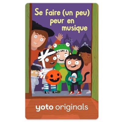 YOTO Se Faire (Un Peu) Peur en Musique, Musique pour Enfants en français, à écouter sur conteuse veilleuse Boîte à Histoires Player et Mini, chansons d'halloween pour Les 3 à 14 Ans YOTO Se Faire (Un Peu) Peur en Musique, Musique pour Enfants en français, à écouter sur conteuse veilleuse Boîte à Histoires Player et Mini, chansons d'halloween pour Les 3 à 14 Ans