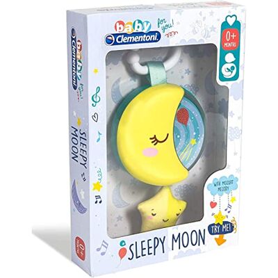 Clementoni Sleepy Moon Boîte à musique pour bébé Multicolore 17323 Clementoni Sleepy Moon Boîte à musique pour bébé Multicolore 17323