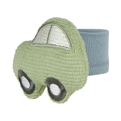 Sterntaler Hochet de bras de voiture, jouet pour bébé pour les mains, poignets élastiques, facile à enfiler, hochet pour jouer et saisir, 5 × 7 × 3 cm, vert pierre Sterntaler Hochet de bras de voiture, jouet pour bébé pour les mains, poignets élastiques, facile à enfiler, hochet pour jouer et saisir, 5 × 7 × 3 cm, vert pierre