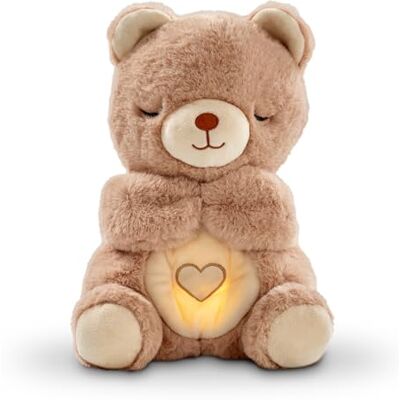 Nuby Mon Doudou Ours Apaisant Bonne Nuit Peluche Peluche Veilleuse Bébé Musicale et Lumineuse Veilleuse Doudou Bruit Blanc Bébé Cadeau Naissance Fille et Garçon Nouveau né Nuby Mon Doudou Ours Apaisant Bonne Nuit Peluche Peluche Veilleuse Bébé Musicale et Lumineuse Veilleuse Doudou Bruit Blanc Bébé Cadeau Naissance Fille et Garçon Nouveau né