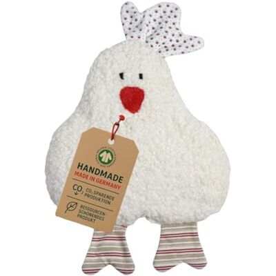 Efie Hochet de poulet rouge Produit biologique 100 % fabriqué en Allemagne Efie Hochet de poulet rouge Produit biologique 100 % fabriqué en Allemagne