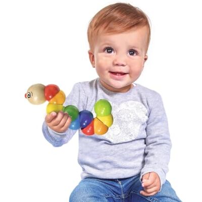 Eichhorn Greifling-100003440 Greifling-100003440 Jouet de préhension Multicolore 18,5 cm Eichhorn Greifling-100003440 Greifling-100003440 Jouet de préhension Multicolore 18,5 cm