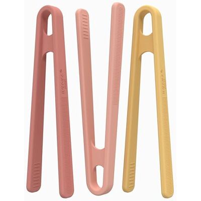 Inspire My Play 3 pinces corail pour motricité fine Pinces silicone pour enfants Pinces pour activités de motricité fine Pour enfants dès 3 ans Accessoires Tuff Tray Inspire My Play 3 pinces corail pour motricité fine Pinces silicone pour enfants Pinces pour activités de motricité fine Pour enfants dès 3 ans Accessoires Tuff Tray