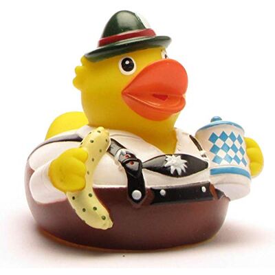 Duckshop Canard de Bain à grincer I Canard de Ville Bayern I avec Porte clés Canard de Bain dans Le Set Jaune Duckshop Canard de Bain à grincer I Canard de Ville Bayern I avec Porte clés Canard de Bain dans Le Set Jaune
