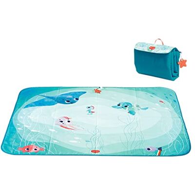 Tiny Love Tapis de pique-nique en plein air, espace XL offrant beaucoup d'espace pour jouer et coller, Treasure The Ocean Tiny Love Tapis de pique-nique en plein air, espace XL offrant beaucoup d'espace pour jouer et coller, Treasure The Ocean
