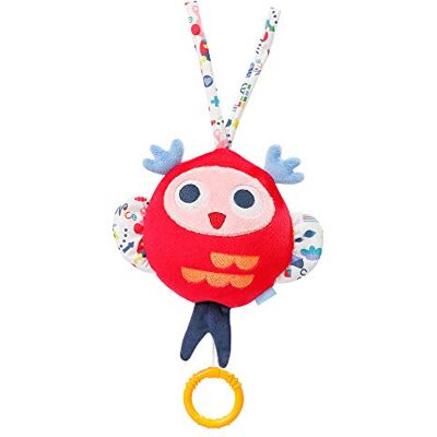 Fehn -055092 Boîte à Musique en Forme de Chouette – Doudou & Aide à l'endormissement pour bébés et Enfants à partir de 0 Mois, 00055092, Multicolore Fehn -055092 Boîte à Musique en Forme de Chouette – Doudou & Aide à l'endormissement pour bébés et Enfants à partir de 0 Mois, 00055092, Multicolore
