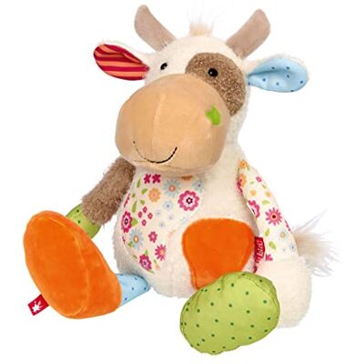 Sigikid 42839 Peluche Vache Patchwork Sweety Doudou à Jouer et à câliner en mélange de matériaux Doux pour bébés et Enfants, garçons et Filles de 0 Mois à 8 Ans Multicolore/Vache 30 cm Sigikid 42839 Peluche Vache Patchwork Sweety Doudou à Jouer et à câliner en mélange de matériaux Doux pour bébés et Enfants, garçons et Filles de 0 Mois à 8 Ans Multicolore/Vache 30 cm