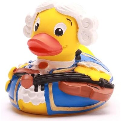 Duckshop I Canard de bain Mozart I L 7,5 cm I Canard couineur I Cadeau pour les amateurs de musique I Collectionneur de cadeau Duckshop I Canard de bain Mozart I L 7,5 cm I Canard couineur I Cadeau pour les amateurs de musique I Collectionneur de cadeau