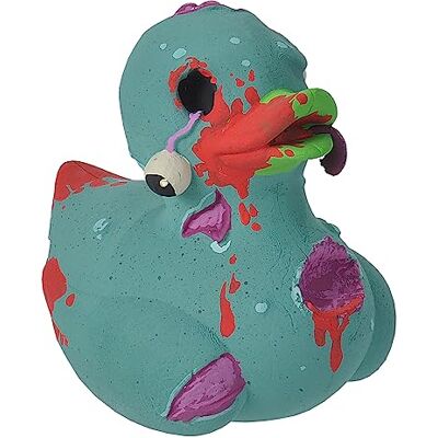 WILD REPUBLIC Rubber Duck Zombi, Canard en Caoutchouc, Jouet de Bain, Idée Cadeau pour Bébé, Canard en Plastique, Super Cadeau pour Les Enfants et Les Adultes, 10 cm WILD REPUBLIC Rubber Duck Zombi, Canard en Caoutchouc, Jouet de Bain, Idée Cadeau pour Bébé, Canard en Plastique, Super Cadeau pour Les Enfants et Les Adultes, 10 cm