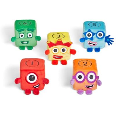 Learning Resources Numberblocks Blockets 1-5 Jeu de doudou d'apprentissage Jouet sensoriel mathématique pour maternelle et maternelle Figurines souples à empiler Mathématiques précoces à partir de Learning Resources Numberblocks Blockets 1-5 Jeu de doudou d'apprentissage Jouet sensoriel mathématique pour maternelle et maternelle Figurines souples à empiler Mathématiques précoces à partir de