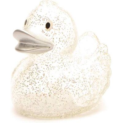 Duckshop Canard de bain Britta Paillettes avec bec argenté Duckshop Canard de bain Britta Paillettes avec bec argenté