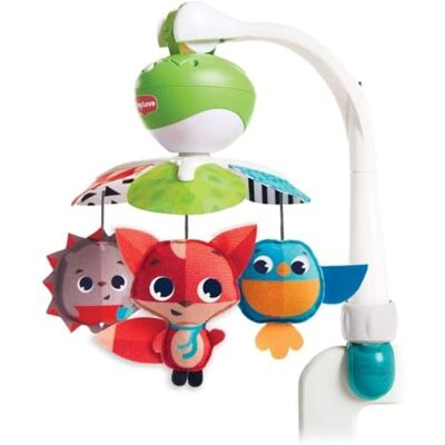 Tiny Love Mobile de Voyage, 3-in-1 Mobile Musical Lit Bébé, 0+ Mois, Mobile Bebe Poussette, Multi-usage avec 3 Connecteurs, 5 Mélodies, 30 Minutes de Musique, Collection Dans la Prairie Tiny Love Mobile de Voyage, 3-in-1 Mobile Musical Lit Bébé, 0+ Mois, Mobile Bebe Poussette, Multi-usage avec 3 Connecteurs, 5 Mélodies, 30 Minutes de Musique, Collection Dans la Prairie