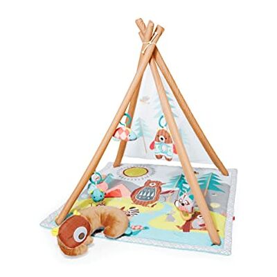 Skip Hop Tapis d'Éveil et de Jeux Bébé Tipi Tapis Bébé dès la Naissance Animaux, Hochet, Anneau de Dentition & Miroir Suspendus Tapis de Jeu et d'Éveil Lumières, Texture & Exploration Skip Hop Tapis d'Éveil et de Jeux Bébé Tipi Tapis Bébé dès la Naissance Animaux, Hochet, Anneau de Dentition & Miroir Suspendus Tapis de Jeu et d'Éveil Lumières, Texture & Exploration