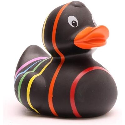 Duckshop Canard de bain arc-en-ciel I Canard en caoutchouc I Canard de bain – L : 8 cm Duckshop Canard de bain arc-en-ciel I Canard en caoutchouc I Canard de bain – L : 8 cm