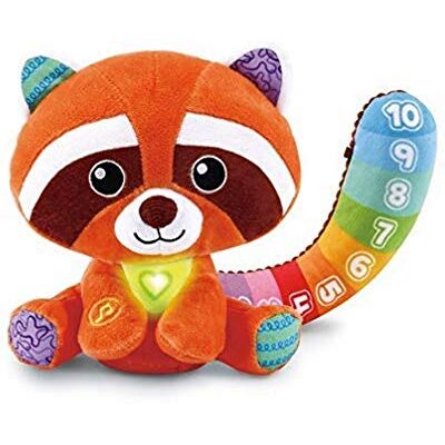 VTech Noa Compte avec Moi, Peluche Panda Roux Interactive et Musicale, Découverte des Chiffres, des Couleurs, des Émotions, Jouet d'Éveil Sensoriel, Cadeau Bébé Dès 6 Mois Contenu en Français VTech Noa Compte avec Moi, Peluche Panda Roux Interactive et Musicale, Découverte des Chiffres, des Couleurs, des Émotions, Jouet d'Éveil Sensoriel, Cadeau Bébé Dès 6 Mois Contenu en Français