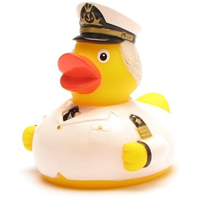 Duckshop Canard de bain capitaine I Canard de bain couineur I L : 8 cm I Porte-clés canard de bain inclus Duckshop Canard de bain capitaine I Canard de bain couineur I L : 8 cm I Porte-clés canard de bain inclus