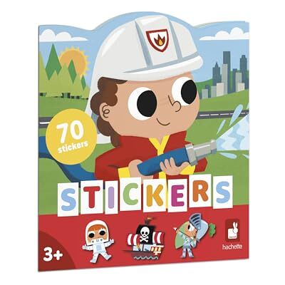 Janod , Cahier de Stickers Aventuriers, 70 Autocollants, Dès 3 Ans 7 Scènes à Décorer, Formes Réutilisables et Faciles à Décoller, Astronautes, Pirates et Pompiers, Motricité Fine Janod , Cahier de Stickers Aventuriers, 70 Autocollants, Dès 3 Ans 7 Scènes à Décorer, Formes Réutilisables et Faciles à Décoller, Astronautes, Pirates et Pompiers, Motricité Fine