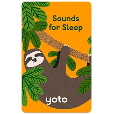 YOTO Sons pour S'endormir Bébé, Aide au Sommeil à Écouter sur Boîte à Histoire et Veilleuse pour Enfant, Musique Douce, Sons de la Nature d'Animaux, 3 à 12 Ans YOTO Sons pour S'endormir Bébé, Aide au Sommeil à Écouter sur Boîte à Histoire et Veilleuse pour Enfant, Musique Douce, Sons de la Nature d'Animaux, 3 à 12 Ans