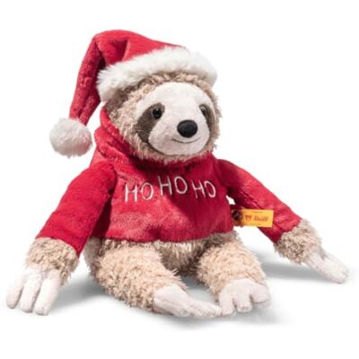 Steiff Sanny 056390 Peluche paresseux Noël avec yeux en plastique, pour enfants, garçons et filles, Friends, 30 cm, multicolore Steiff Sanny 056390 Peluche paresseux Noël avec yeux en plastique, pour enfants, garçons et filles, Friends, 30 cm, multicolore