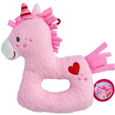HABA Greifling Licorne pailletée Jouet de motricité Jouet de préhension en tissu doux avec effet couffin et ouverture de préhension pour bébés à partir de 6 mois HABA Greifling Licorne pailletée Jouet de motricité Jouet de préhension en tissu doux avec effet couffin et ouverture de préhension pour bébés à partir de 6 mois