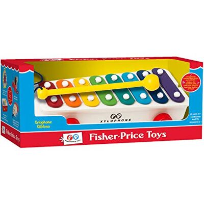 Fisher Price Xylophone Jouet d'éveil Instrument de musique À partir de 18 mois Fisher Price Xylophone Jouet d'éveil Instrument de musique À partir de 18 mois